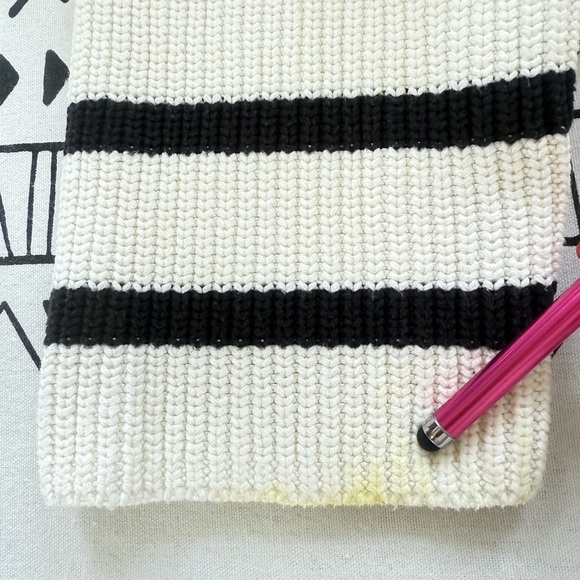 H&M Blogger Favorite Striped Chunky Knit Oversized Sweater - Picture 12 of 12